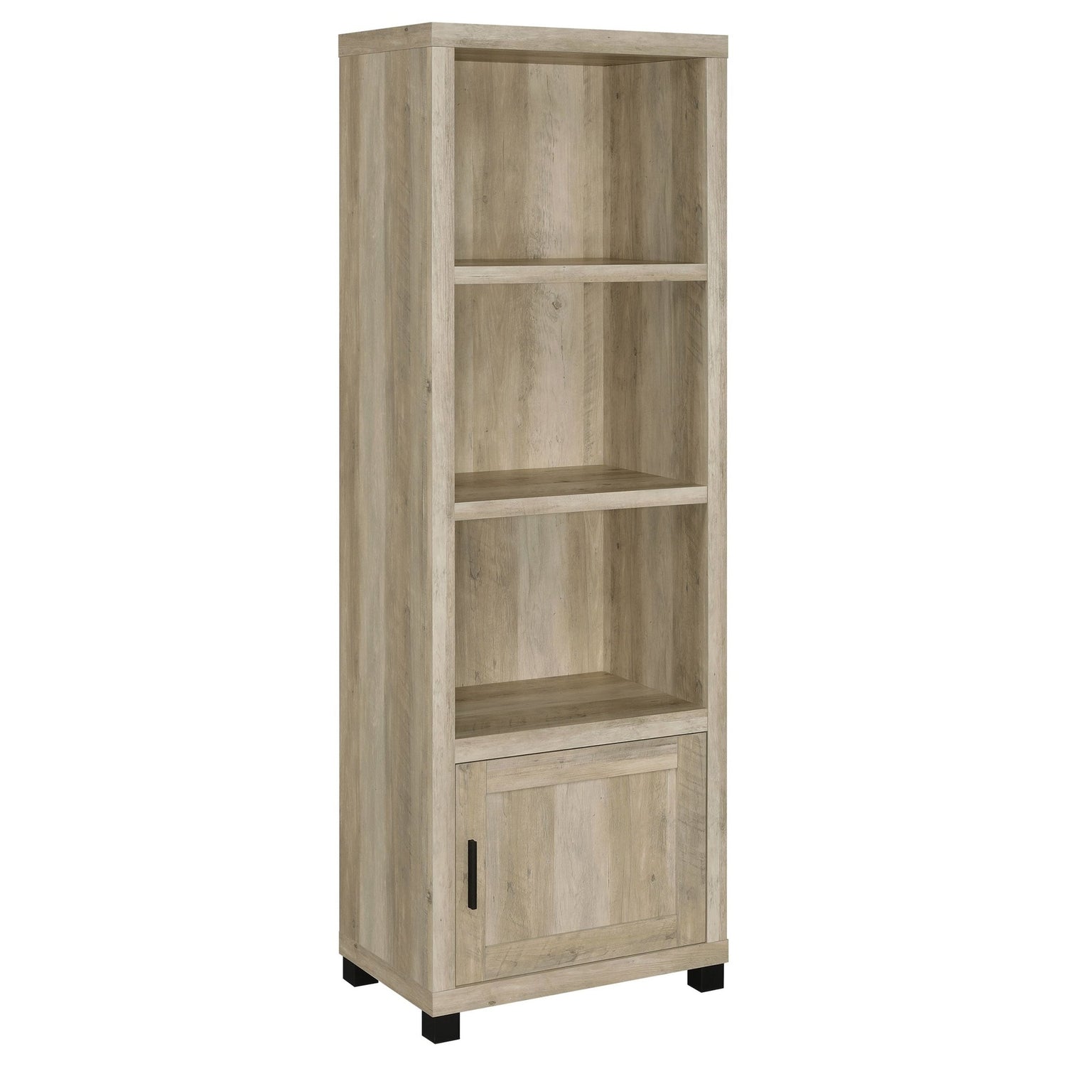 Sachin 3 - piece Entertainment Center With 79" TV Stand Antique Pine | Coaster | Home Elegance USA