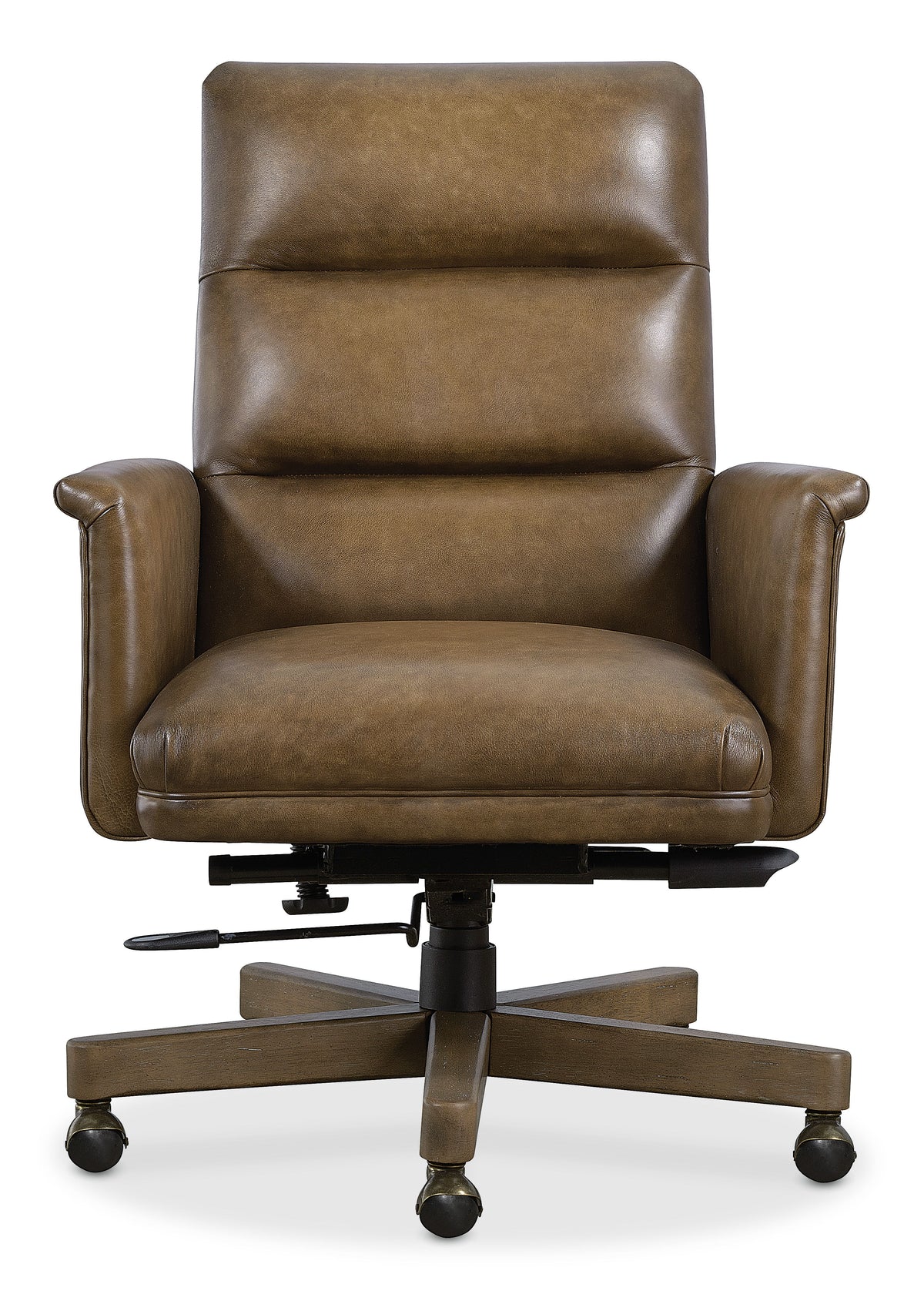 Starling Executive Swivel Tilt Chair - Dark Brown by Hooker Furniture - View 12