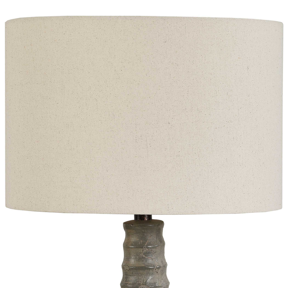 Stratum Rustic Outdoor Table Lamp - Gray by Uttermost - View 6