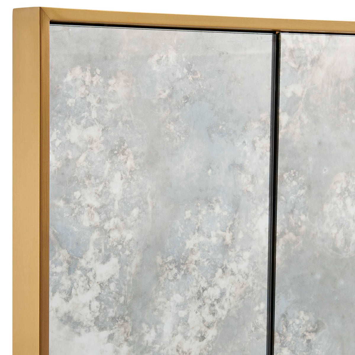 Rally Oversized Antiqued Mirror - Gold by Uttermost - View 5