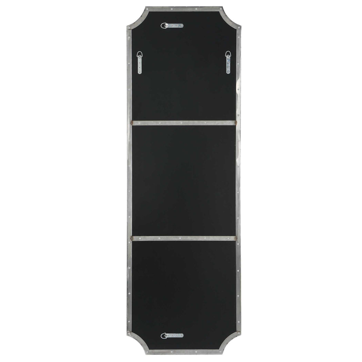 Lennox Nickel Tall Mirror - Silver by Uttermost - View 6