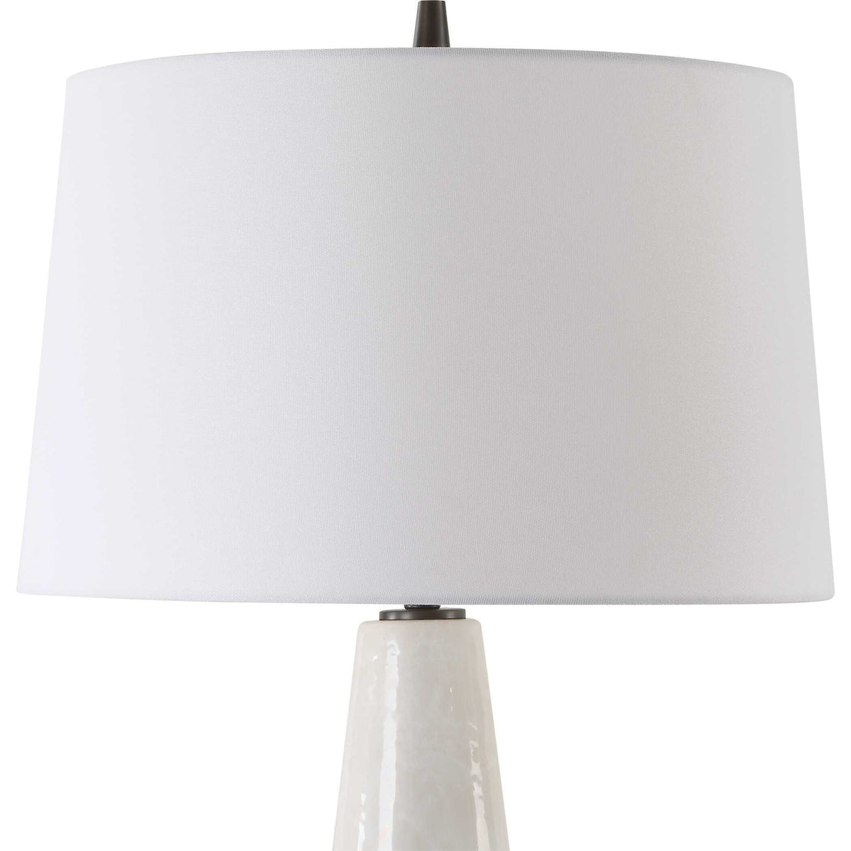 Loire Ivory Glaze Table Lamp - Beige by Uttermost - View 5