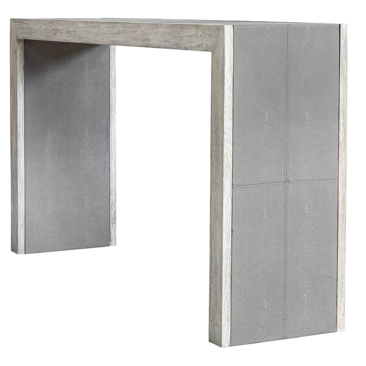 Aerina Console Table Aged Gray - Silver by Uttermost - View 3