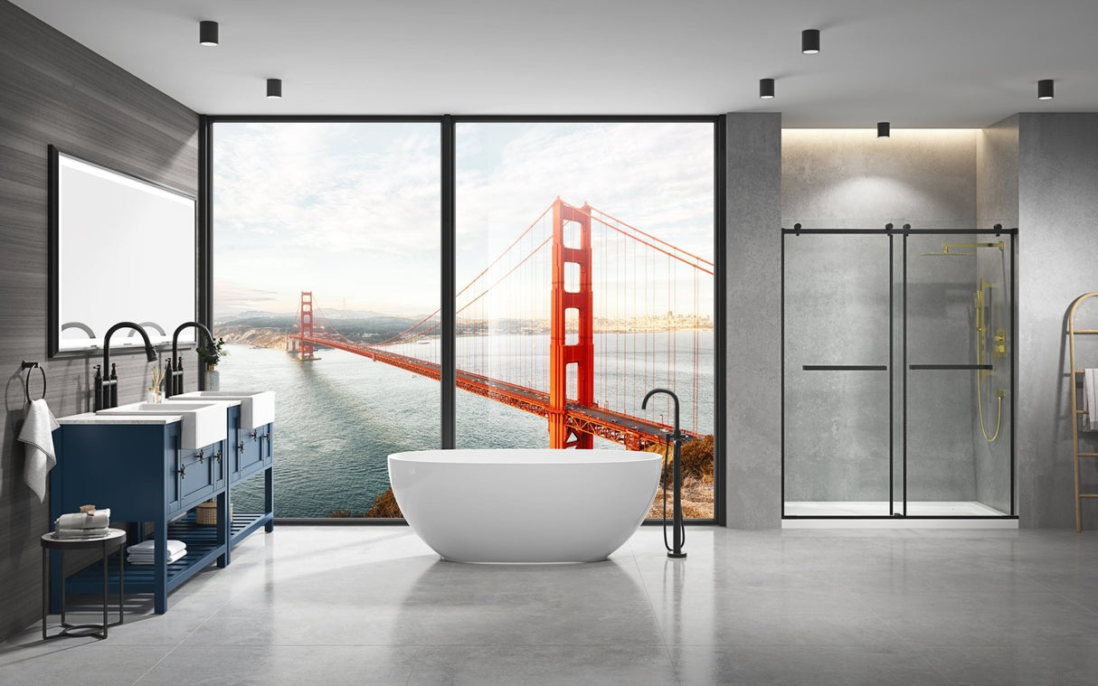 88 in. W x 38 in. H Super Bright Led Bathroom Mirror with Lights, Metal Frame Mirror Wall Mounted Lighted Vanity Mirrors for Wall, Anti Fog Dimmable Led Mirror for Makeup, Horizontal/Verti | Home Elegance USA