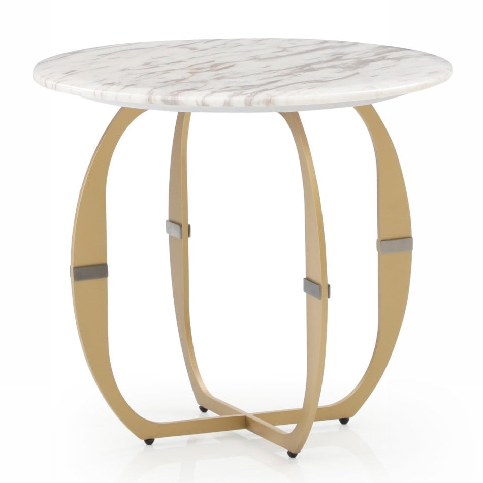 Echo - Modern Marble End Table - View Image 1