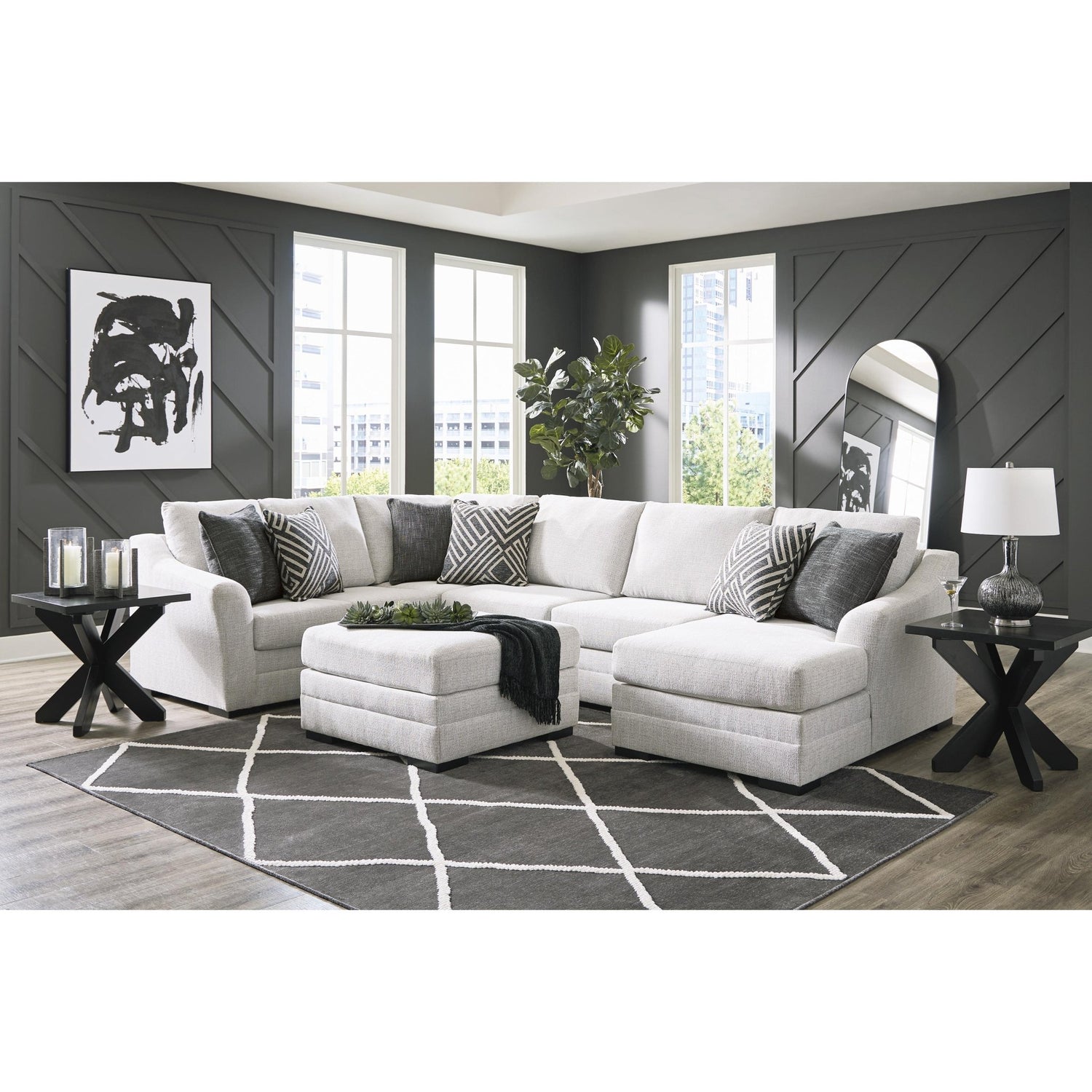 Benchcraft Koralynn Fabric 3 Pc Sectional 5410248/5410234/5410217 | Ashley | Home Elegance USA