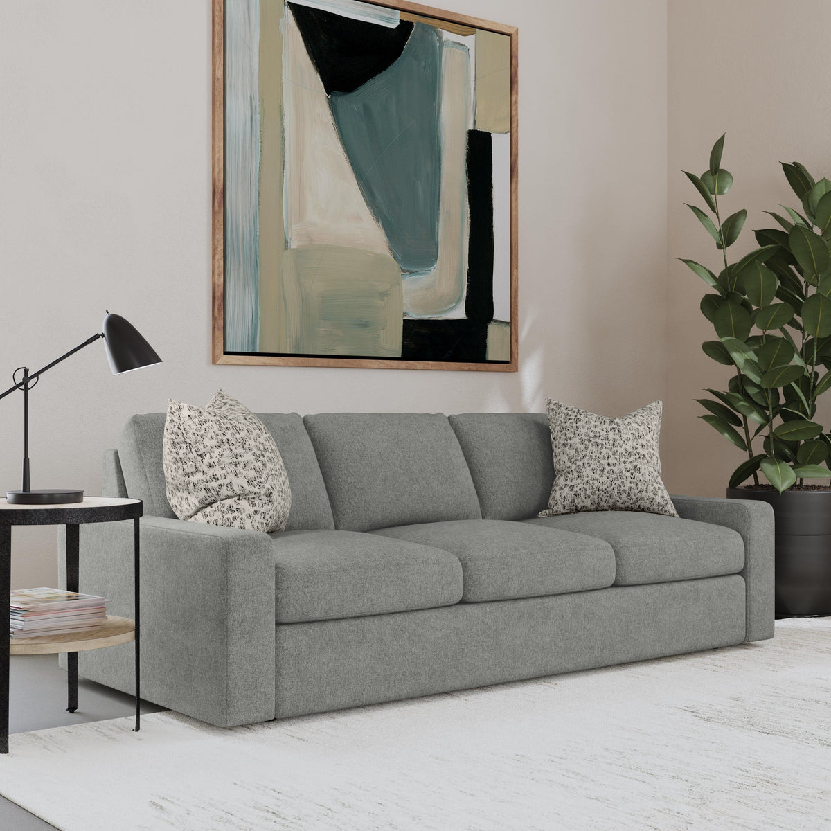 Sky 89" Fabric Sofa | Flexsteel