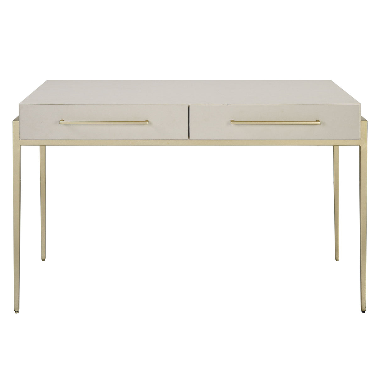 Jewel Modern White Desk by Uttermost - View 1