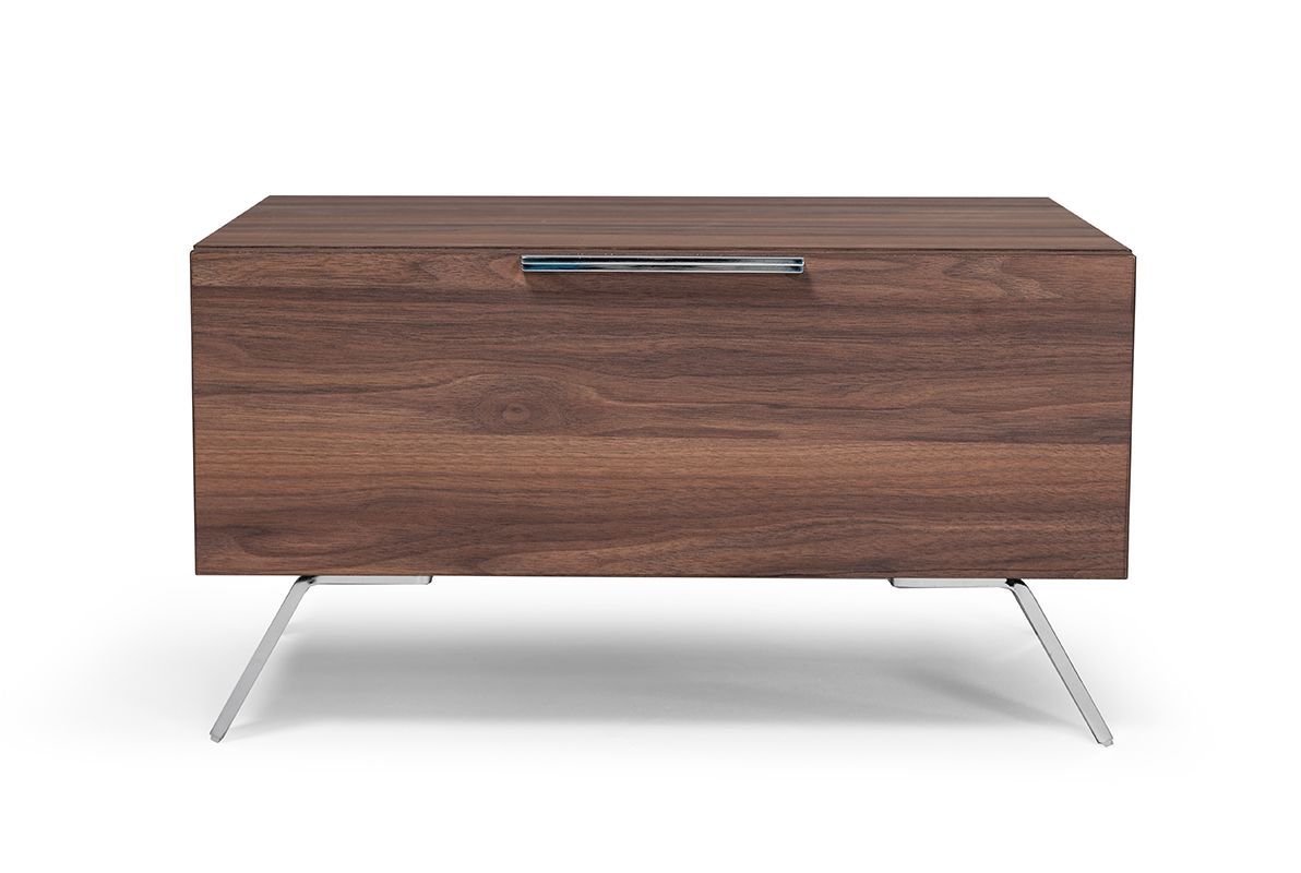 Nova Domus Brooklyn Italian Modern Walnut Bed Set Vgacbrooklyn-Set