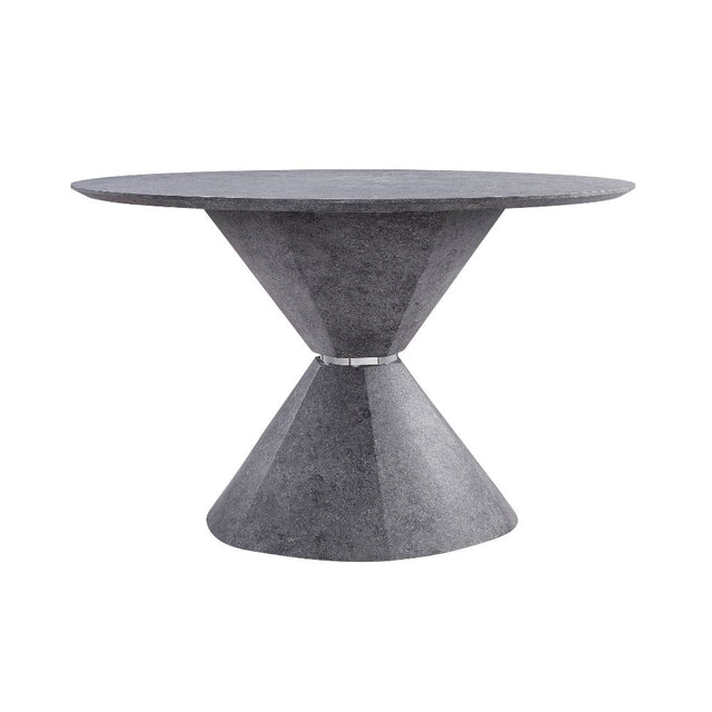 Ansonia Dining Table 77830 Faux Concrete | Acme | Home Elegance USA