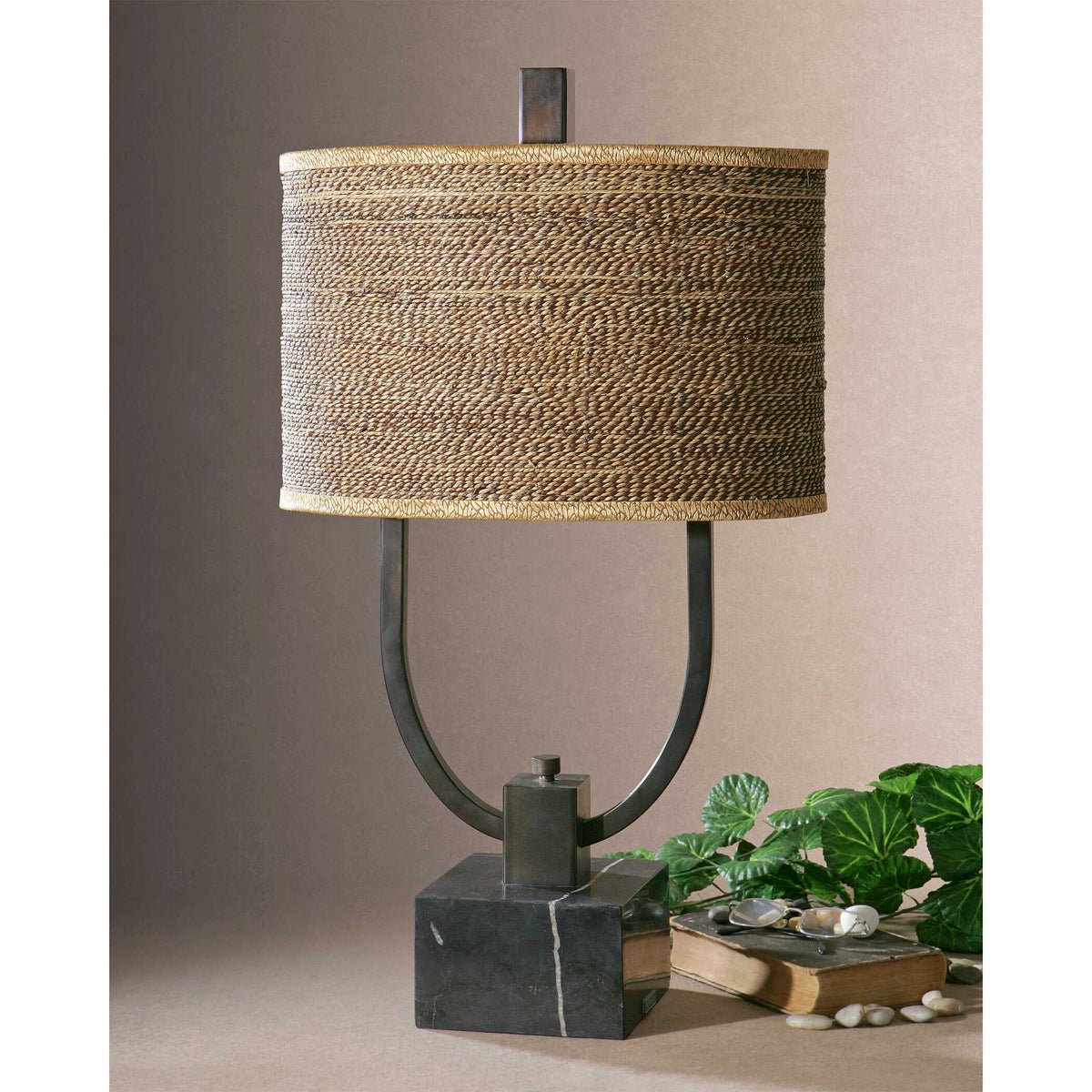 Stabina Metal Table Lamp - Dark Brown / Black by Uttermost - View 2