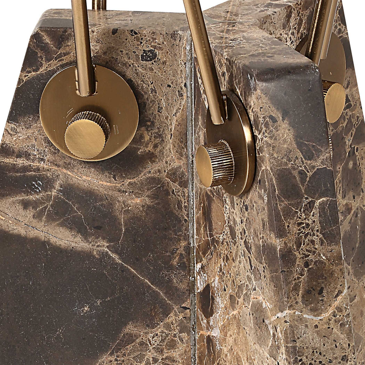 Levitate Marble Accent Table - Dark Brown by Uttermost - View 6