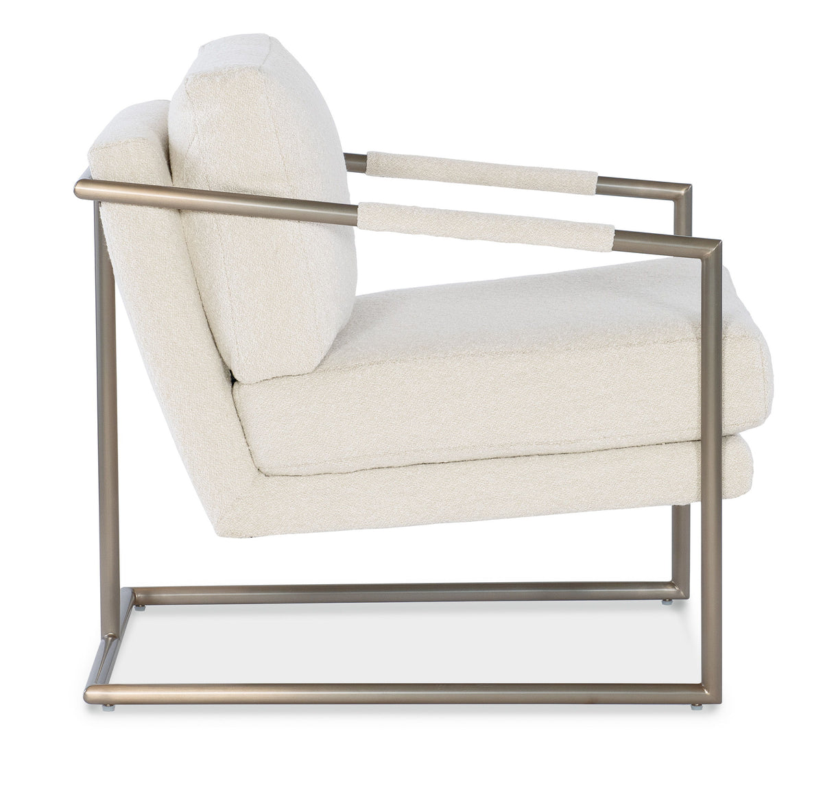 Moody Metal Chair - White by Hooker Furniture - View 3