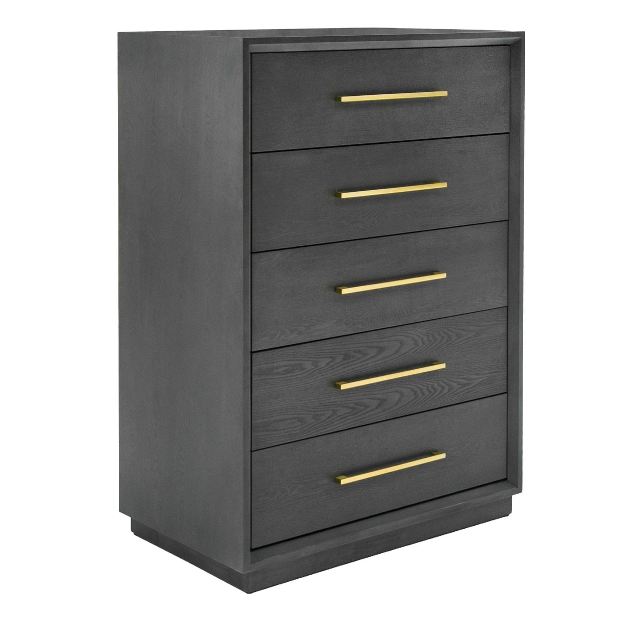 Modrest Manhattan- Contemporary Grey and Gold Chest