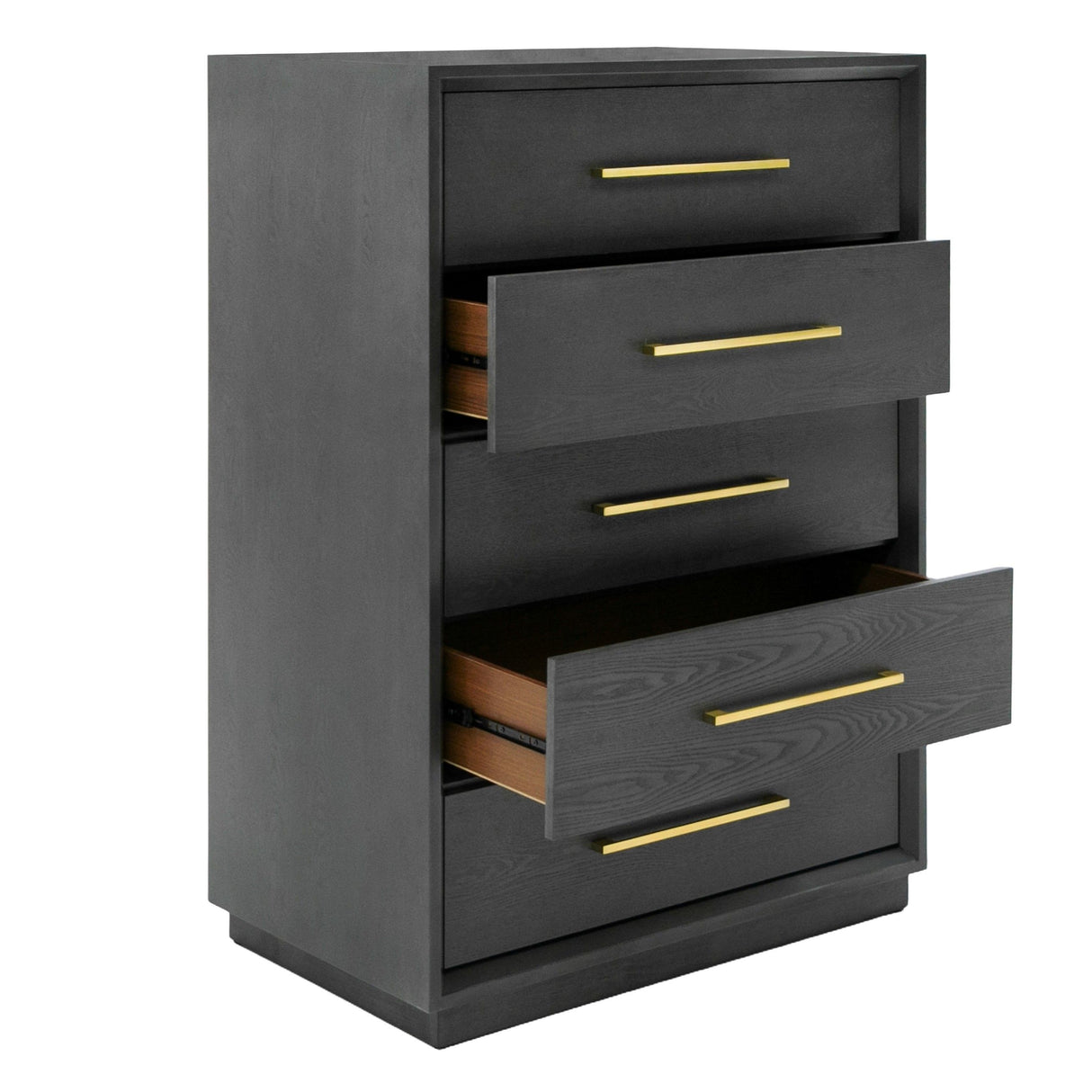 Modrest Manhattan- Contemporary Grey and Gold Chest