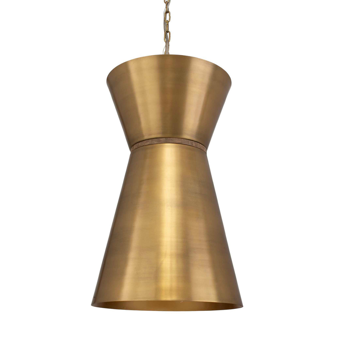 Crocker 1 Light Mini Pendant Brass - Gold by Uttermost - View 11