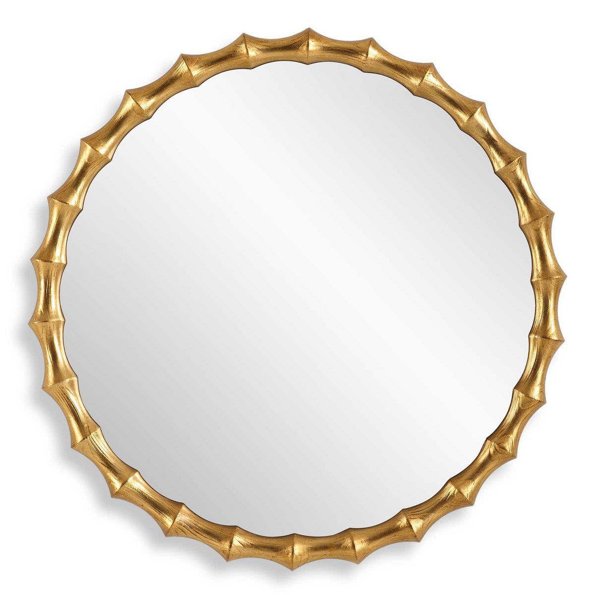Nacala Round Mirror - Gold by Uttermost - View 1
