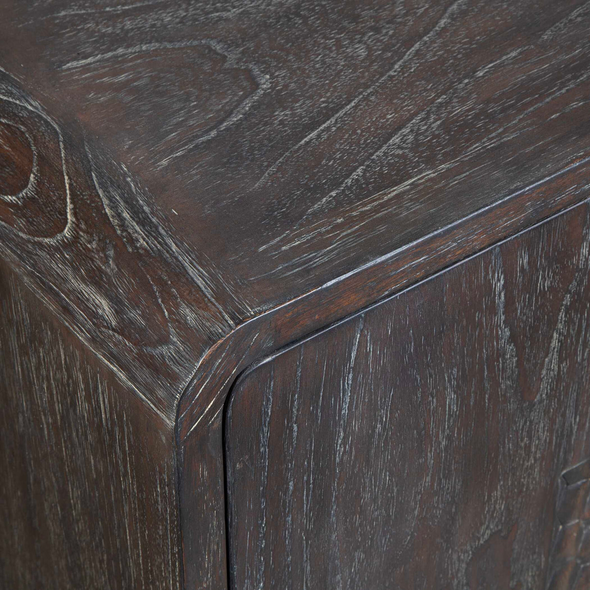Hausen 2 Door Mid-Century Cabinet - - Dark Brown by Uttermost - View 6
