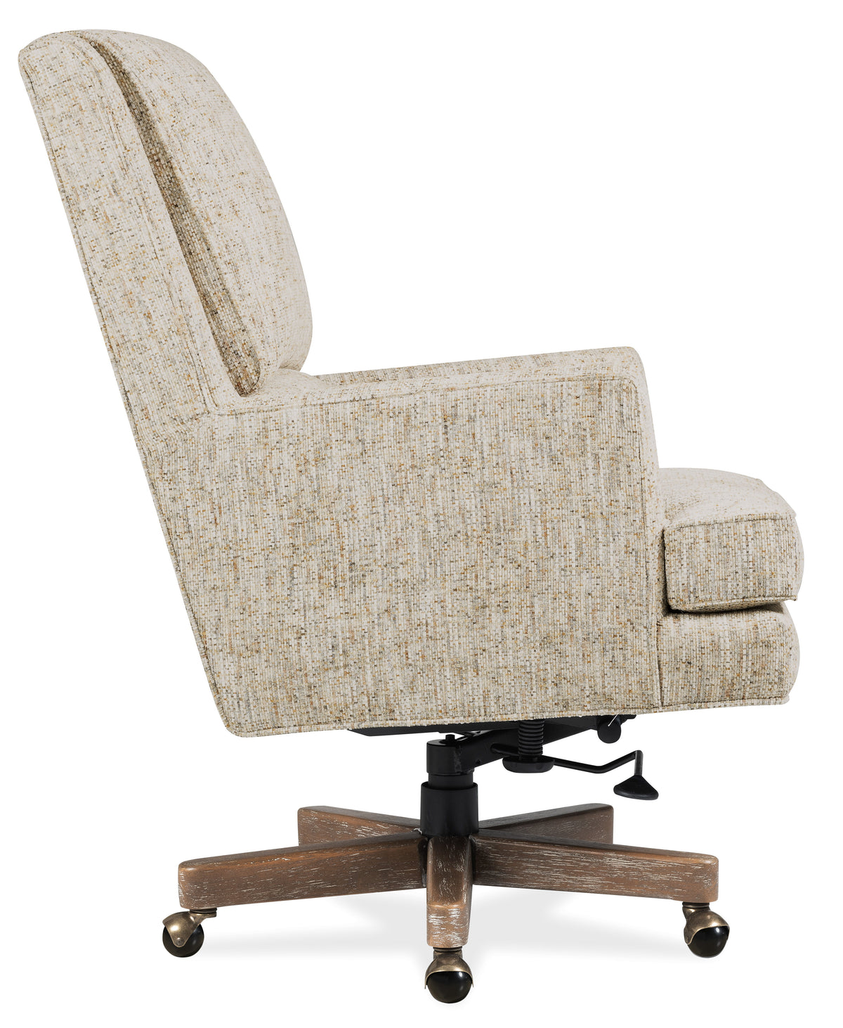 Wright Fabric Executive Swivel Tilt Chair - Beige by Hooker Furniture - View 5