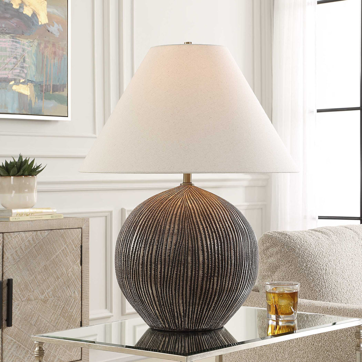 Sayre Table Lamp - Bronze by Uttermost - View 2