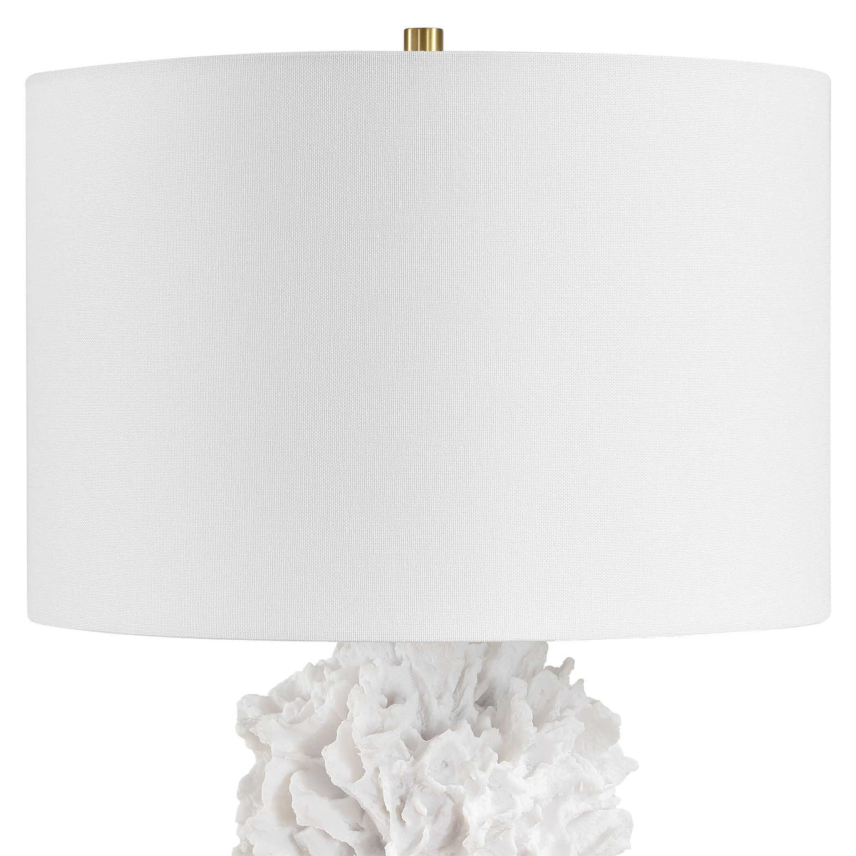 Cambre Coral Table Lamp - White by Uttermost - View 3