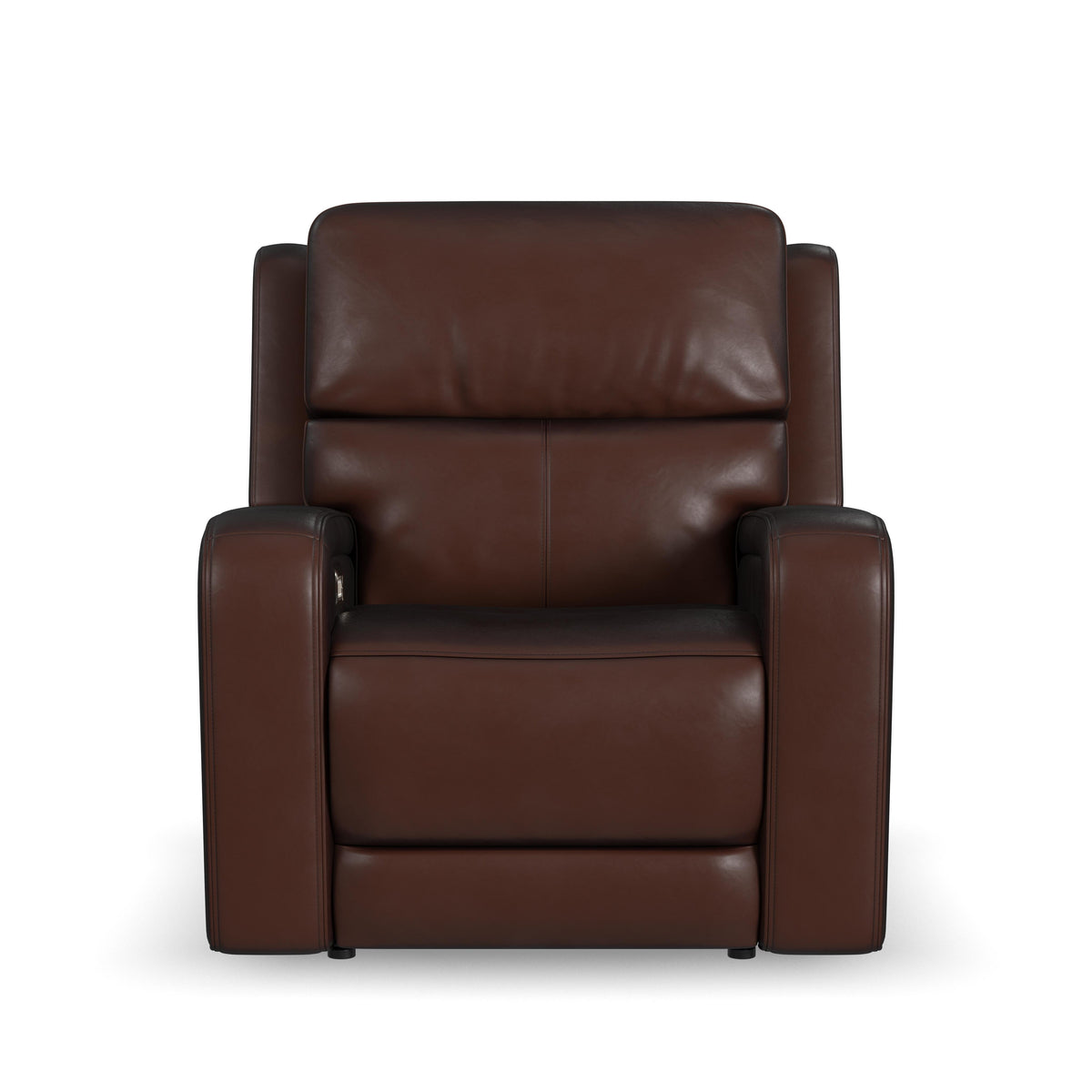 Oasis Power Recliner With Power Headrest, Lumbar, Heat & Massage - Truffle | Flexsteel