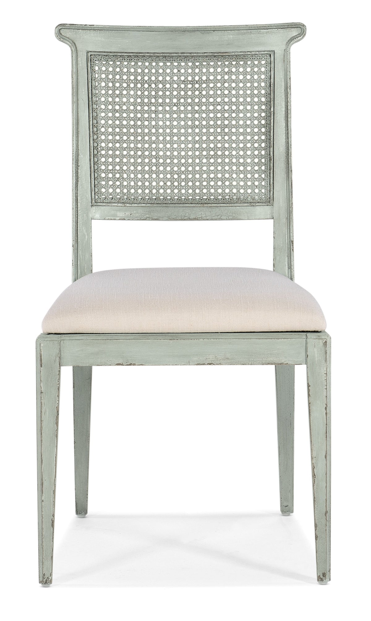 Charleston Upholstered Seat Side Chair (Set of 2) - Light Blue / Beige by Hooker Furniture - View 6