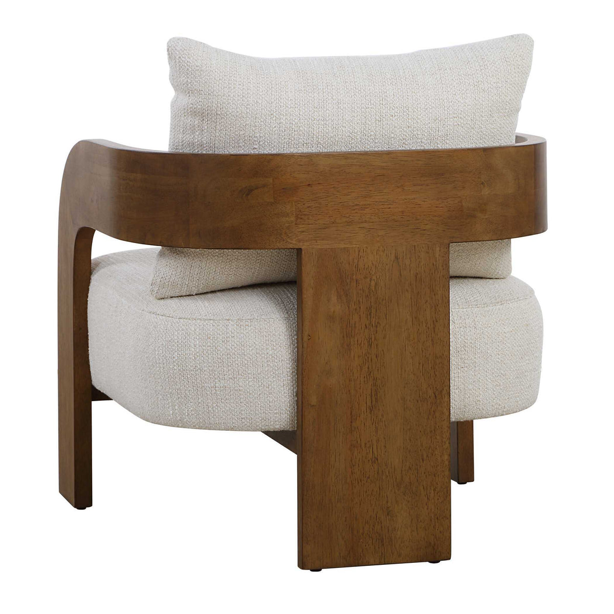 Rowan Accent Chair Ivory - Beige by Uttermost - View 7
