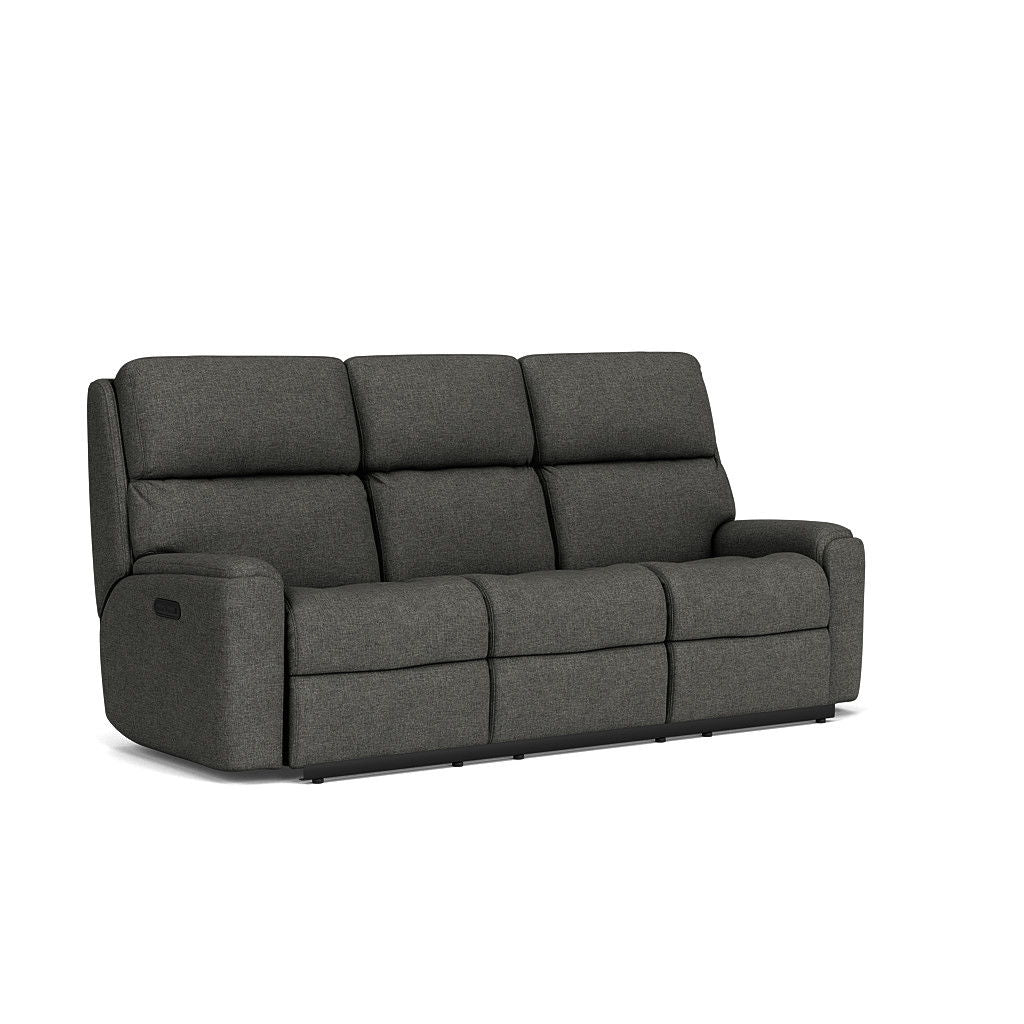 Rio Transitional Fabric Reclining Sofa | Flexsteel