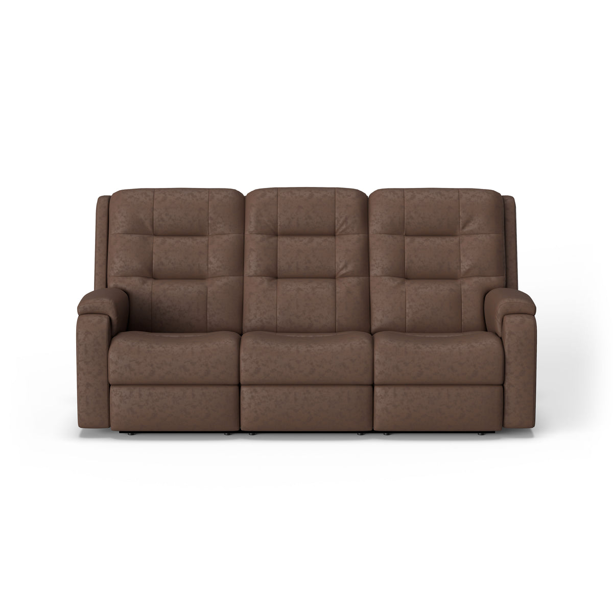 Arlo Transitional Leather Reclining Sofa | Flexsteel