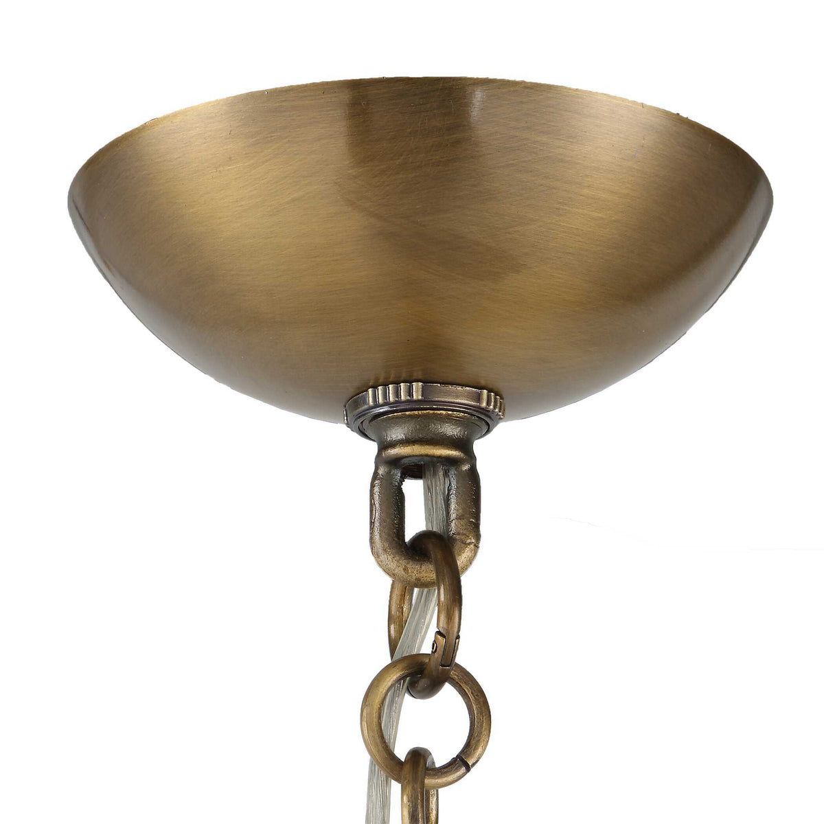 Geodesic 3 Light Pendant - White by Uttermost - View 8