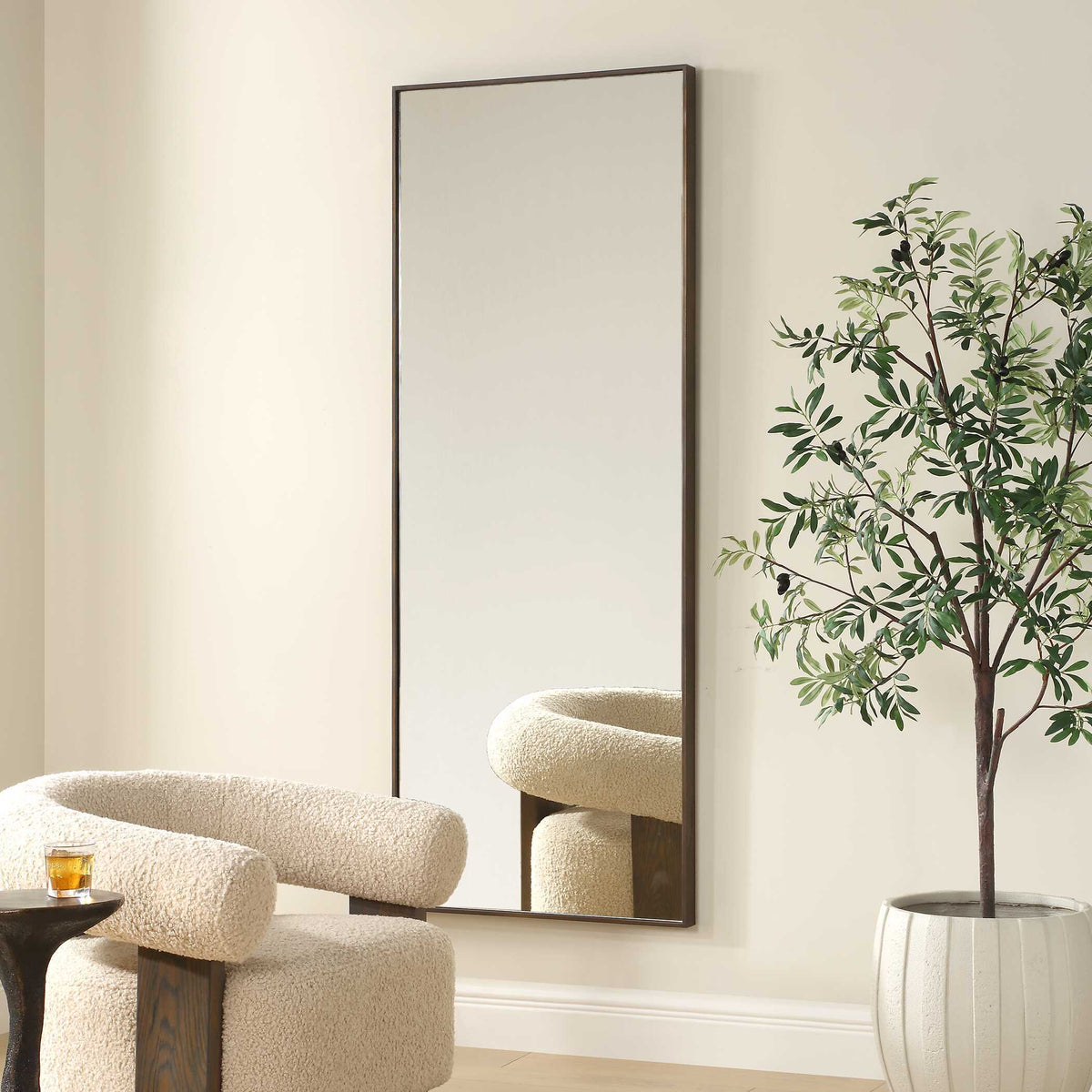 Patterson Dressing Mirror - Bronze by Uttermost - View 3