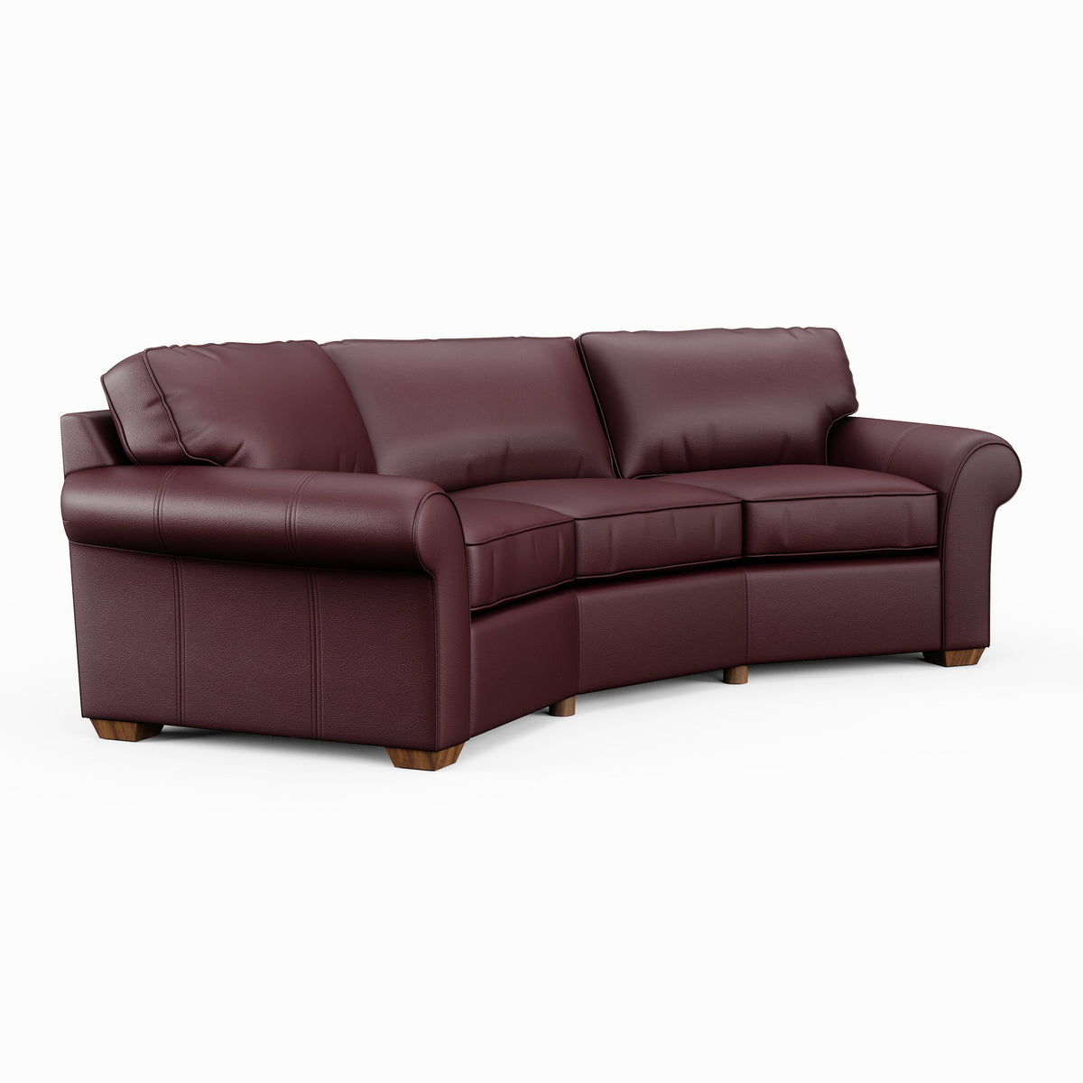 Vail Leather Conversation Sofa | Flexsteel