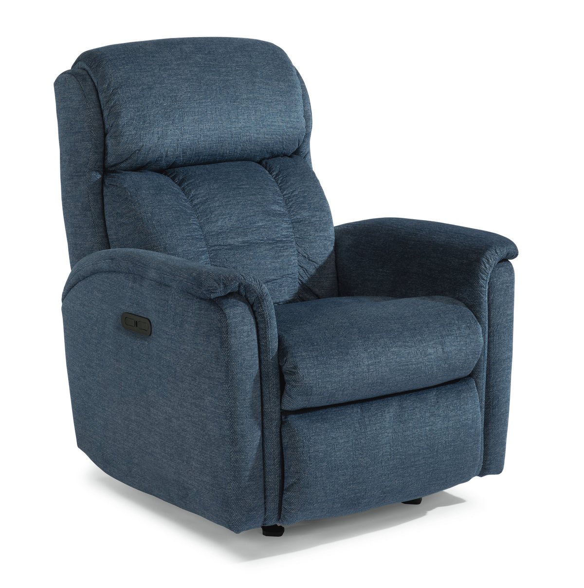 Luna Transitional Fabric Power Rocking Recliner With Power Headrest | Flexsteel