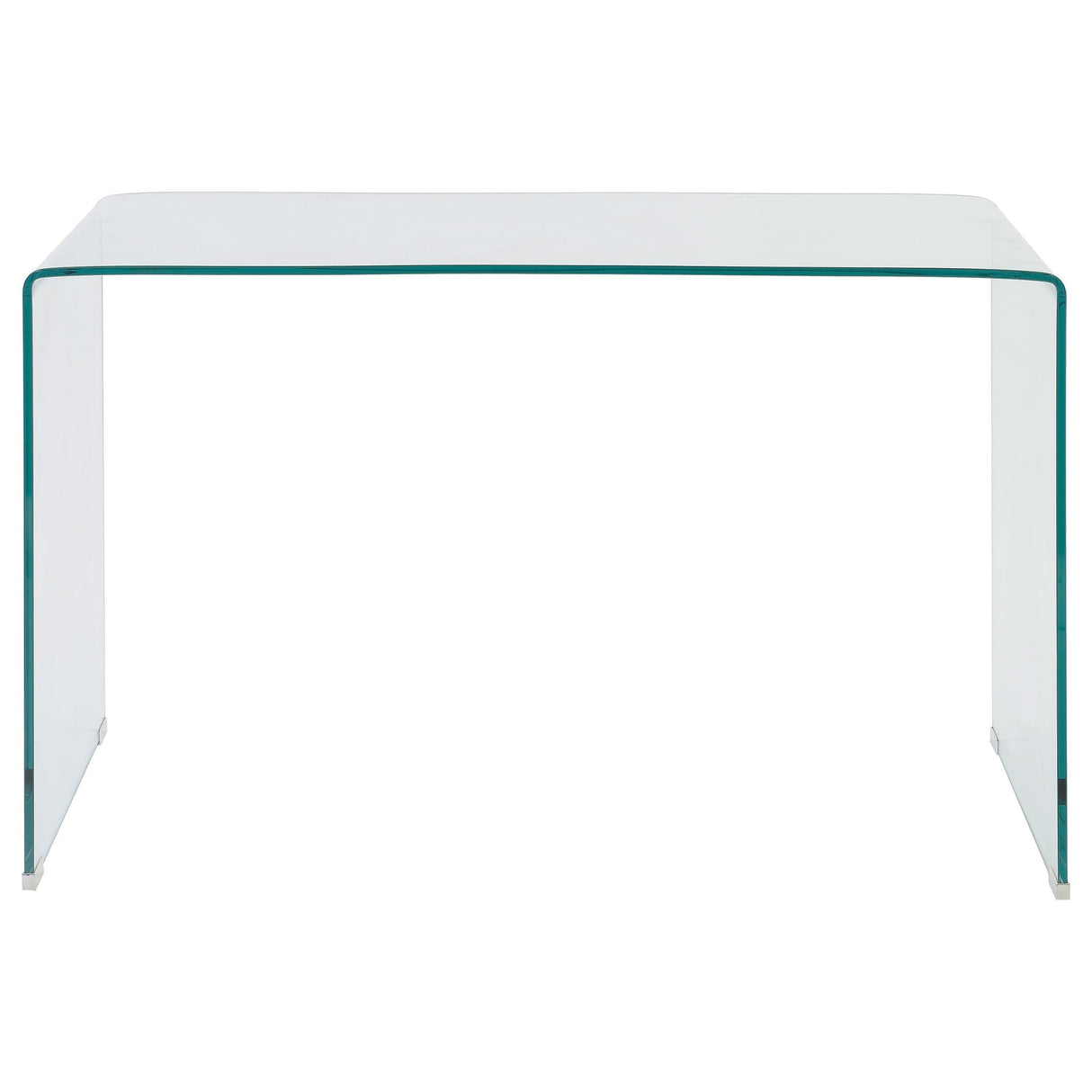 Writing Desk - Ripley Glass Writing Desk Clear