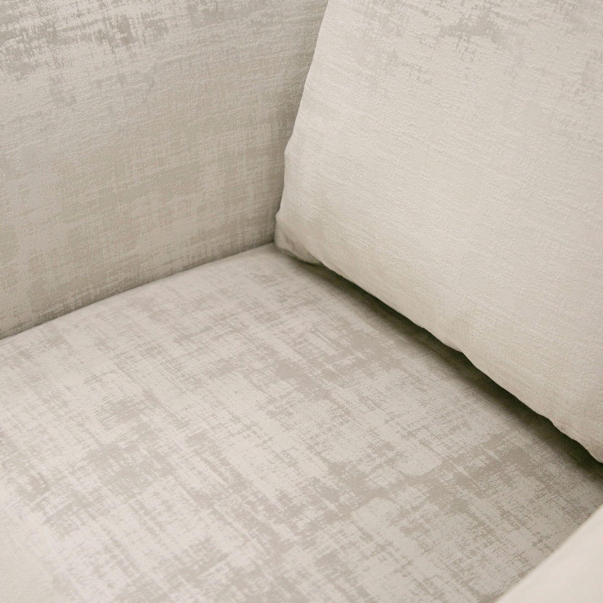 Modrest Forbis - Contemporary Grey Fabric Accent Chair