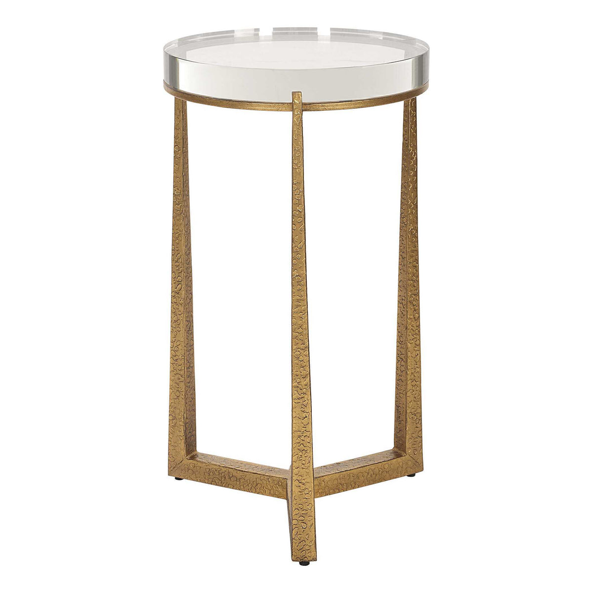 Midas Accent Table - Gold by Uttermost - View 4