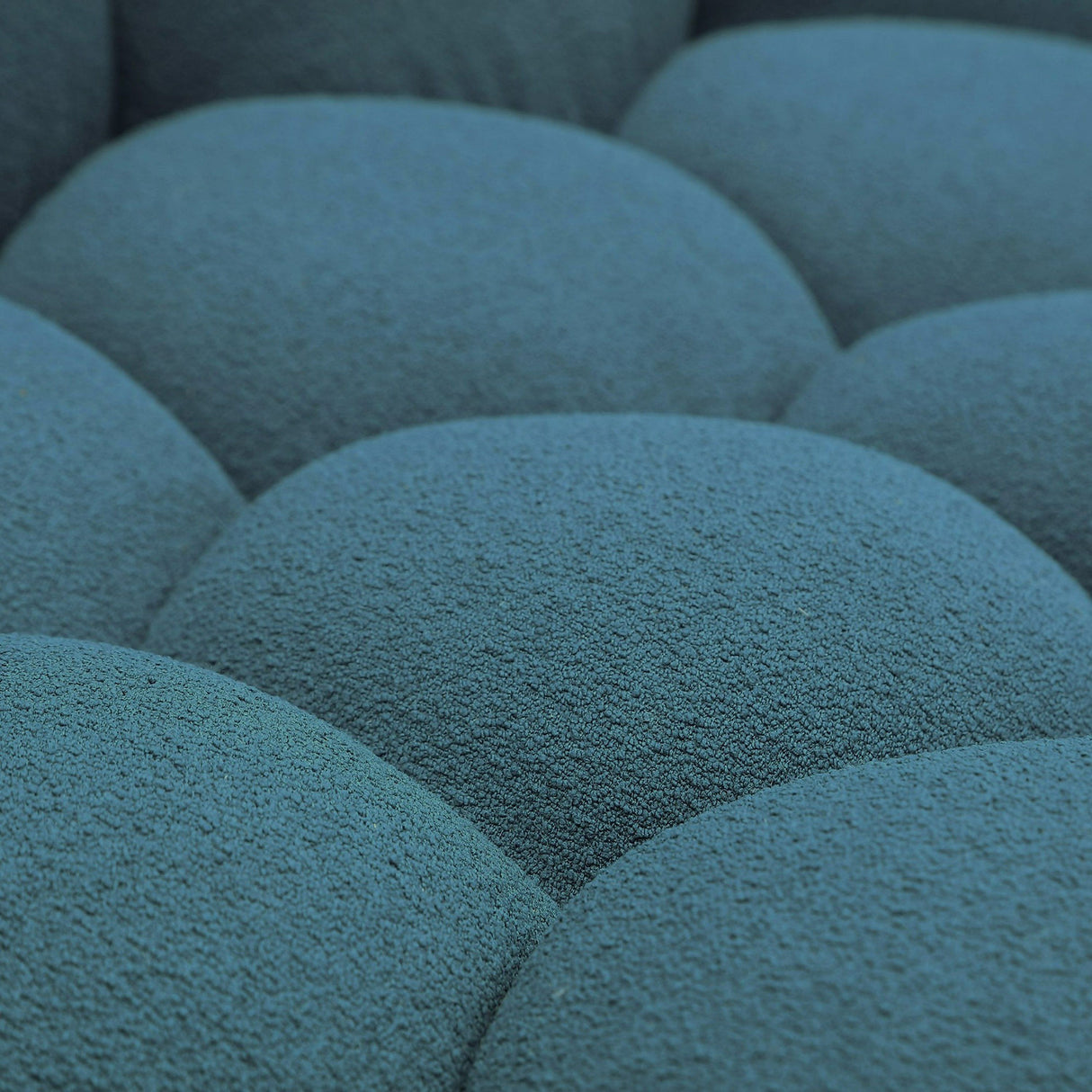 Divani Casa Yolonda - Modern Curved Dark Teal Fabric Chair