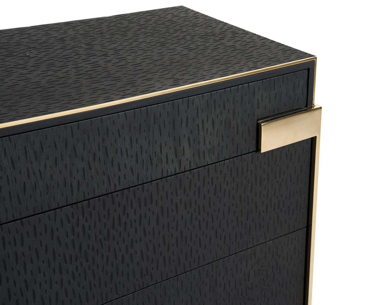 Rothsay - Modern Wenge + Gold Dresser - View Image 1