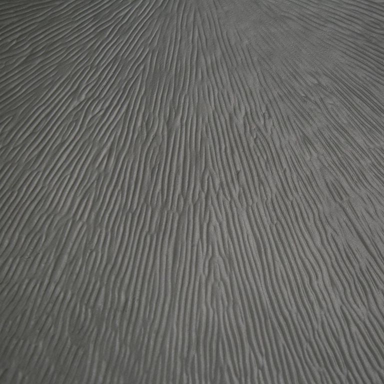 Modrest Airdrie - Mesa de centro redonda grande, moderna, en gris antiguo