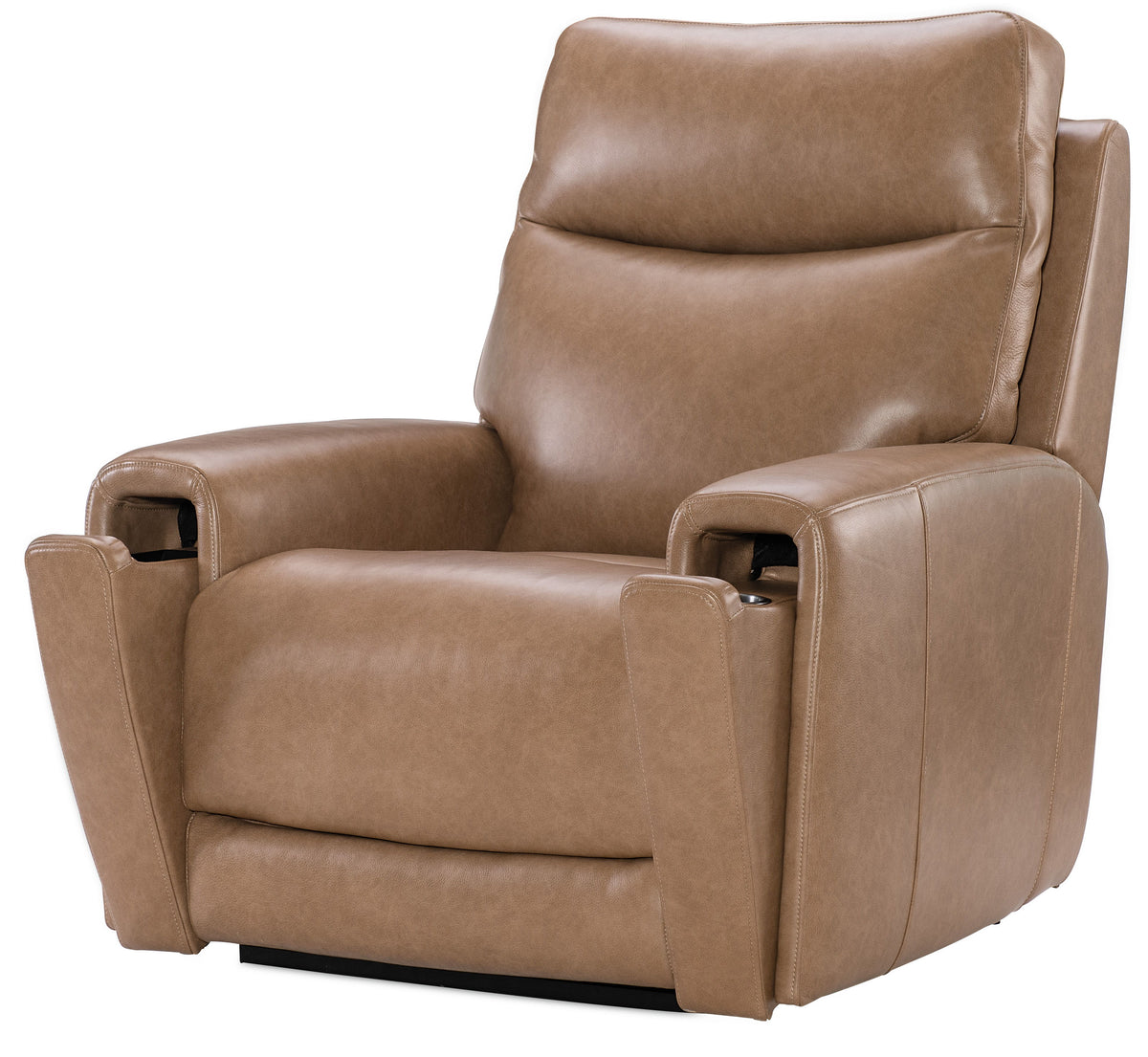 Raze Lift Chair With Power Recline/Headrest/Lumbar/Heat/Massage - Light Brown by Hooker Furniture - View 7