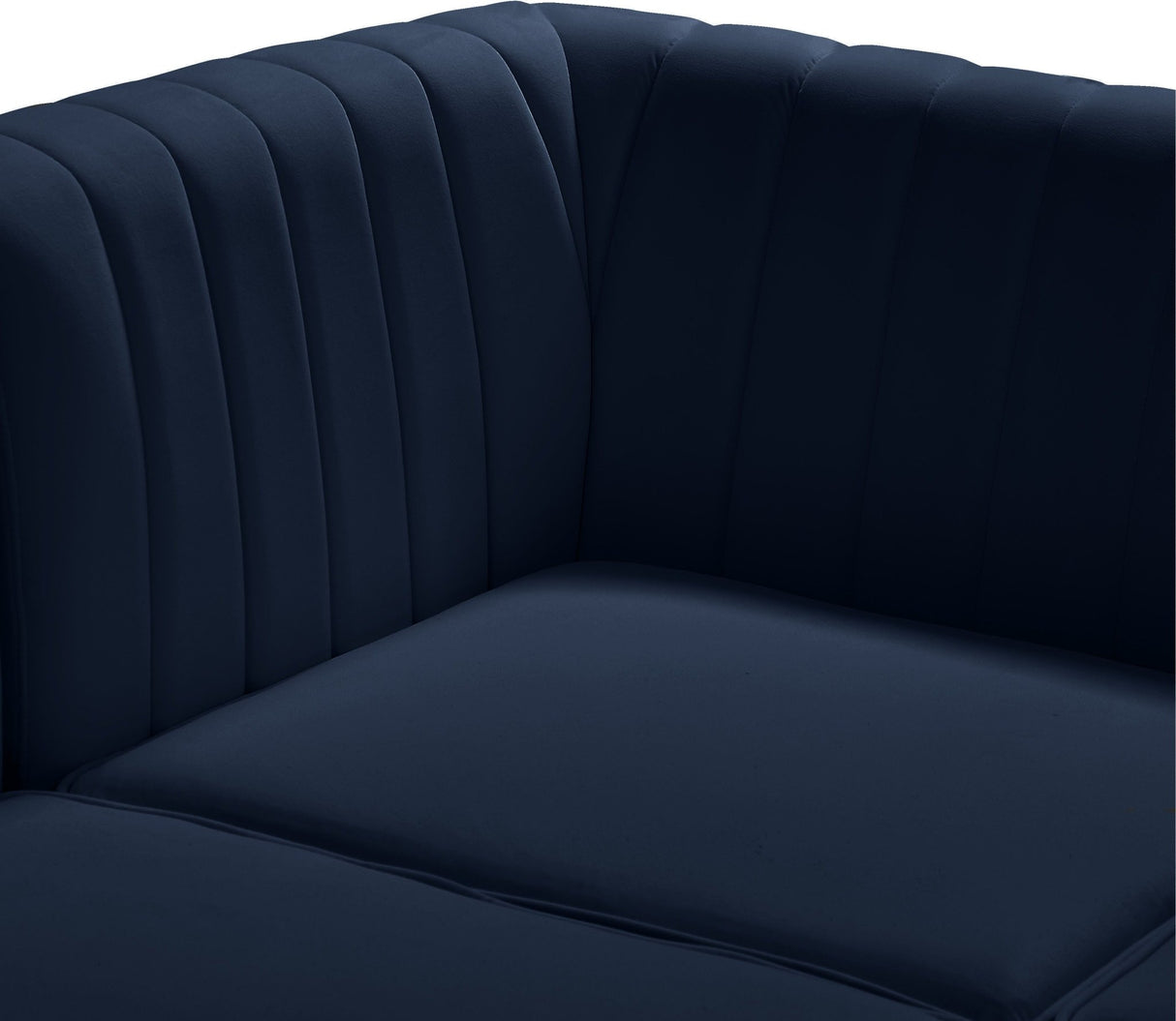 Alina - Modular Sectional 8 Piece - Navy - Fabric | Home Elegance USA