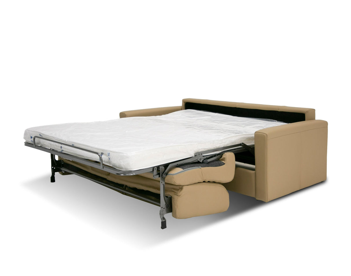 Lamod Italia Revers - Italian Modern Desert Leather Full Sofabed | VIG