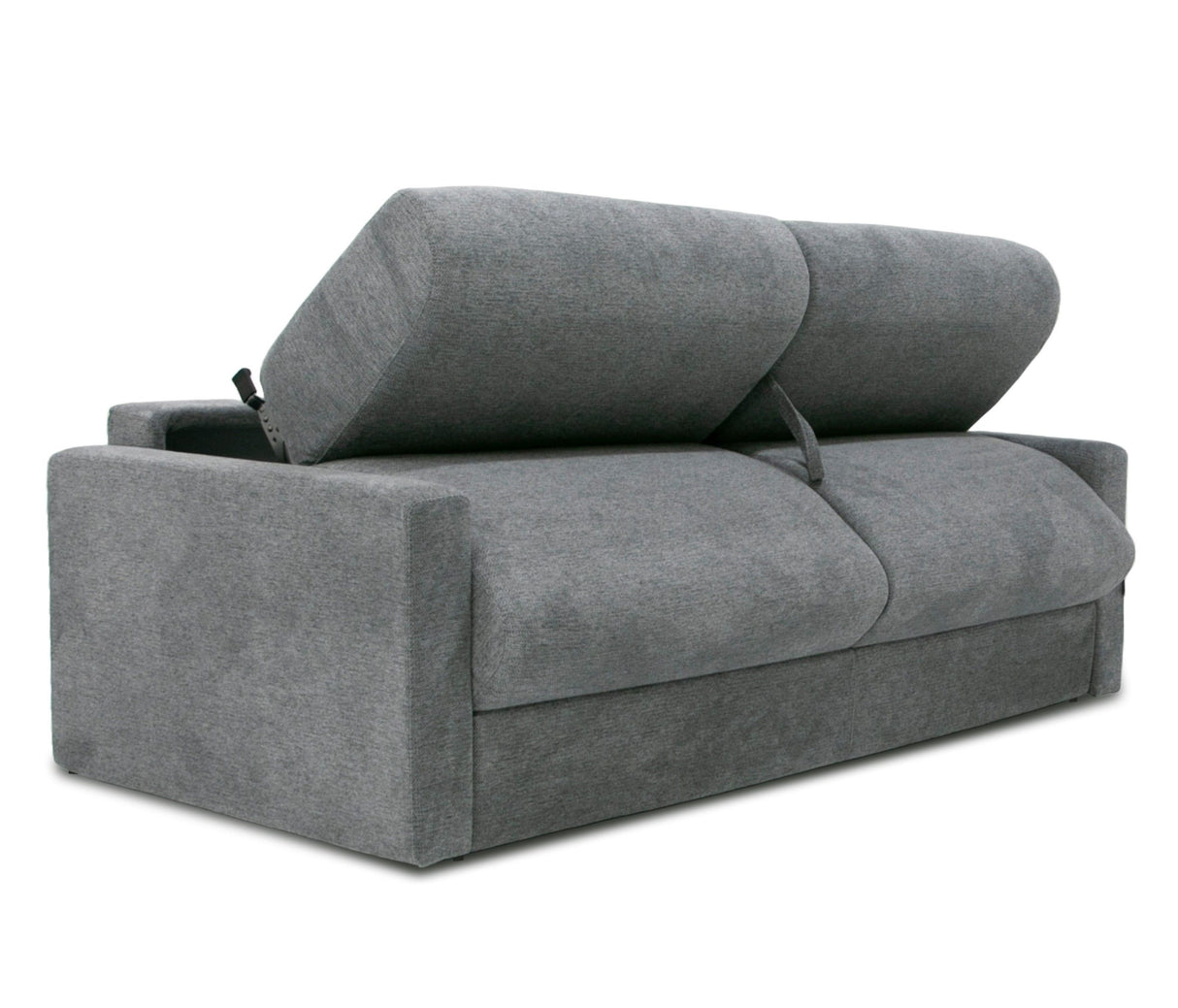 Lamod Italia Revers - Italian Modern Grey Fabric Queen Sofa Bed