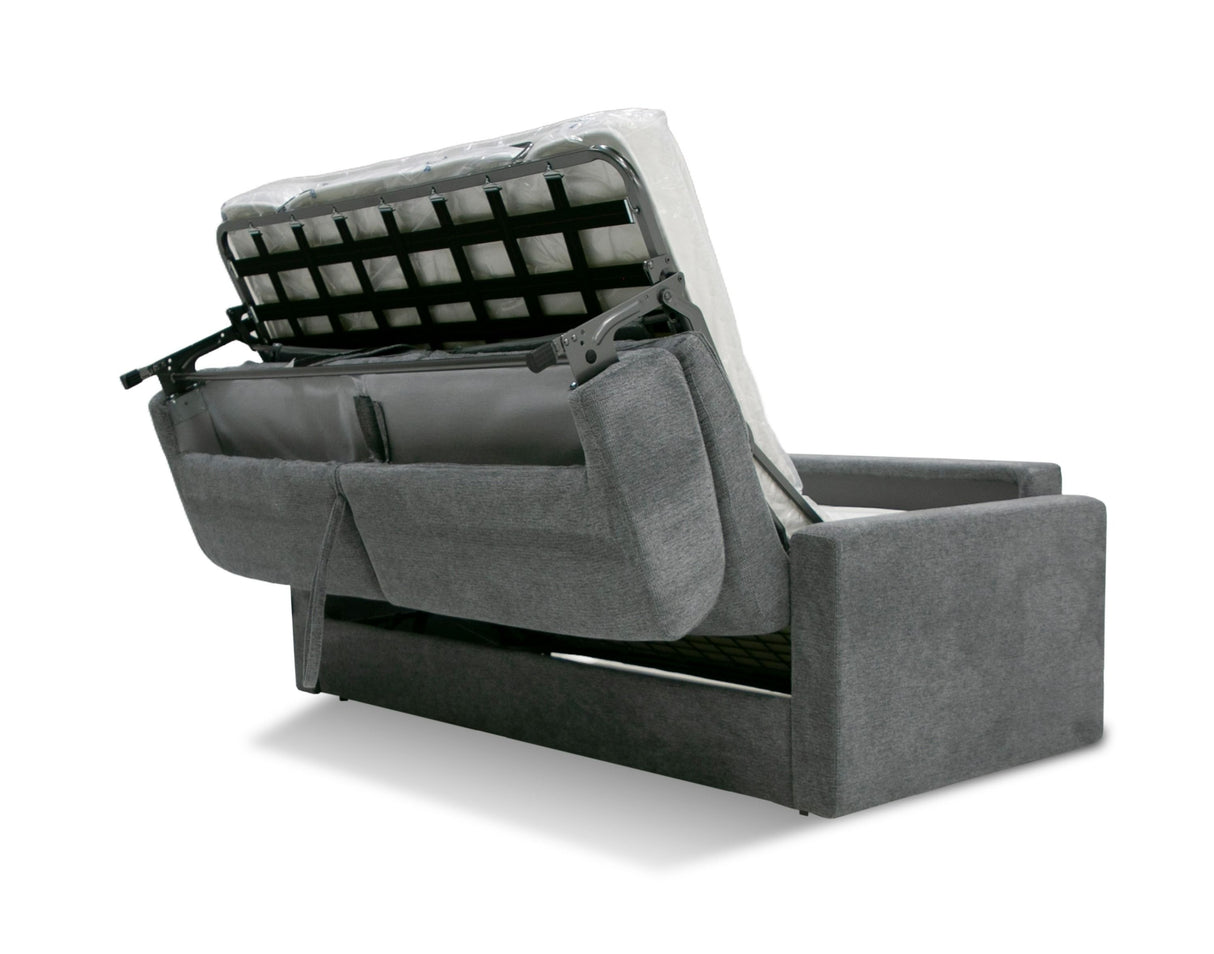 Lamod Italia Revers - Italian Modern Grey Fabric Full Sofa Bed