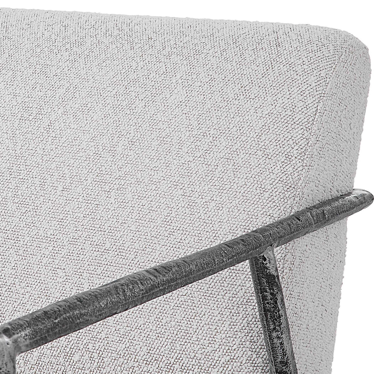 Brisbane Accent Chair Light Gray - Beige by Uttermost - View 7