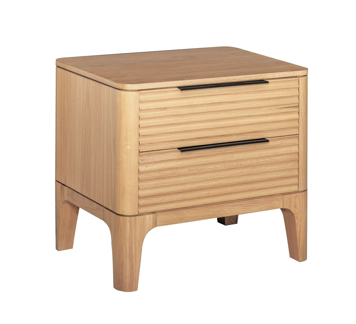 Eastern King Seattle - Modern Natural Oak Bedroom Set