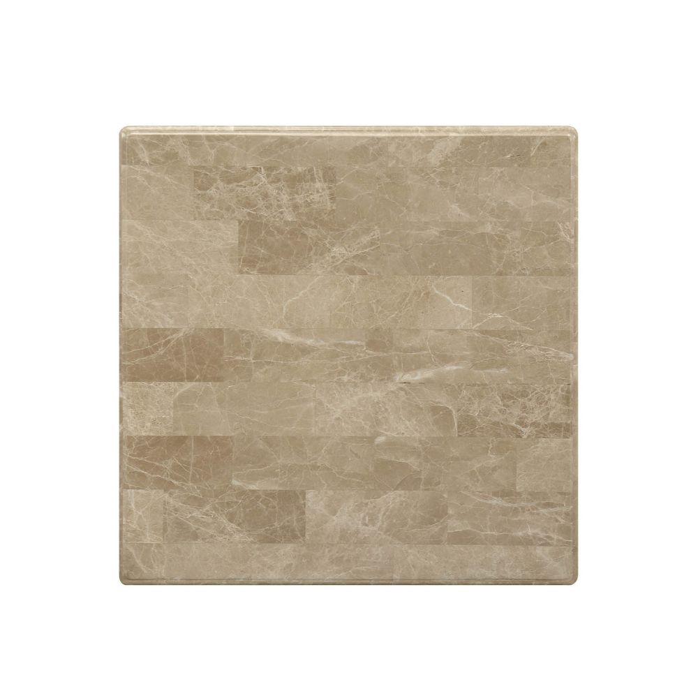Daesha End Table 81717 Marble Top & Antique Gold Finish | Acme | Home Elegance USA