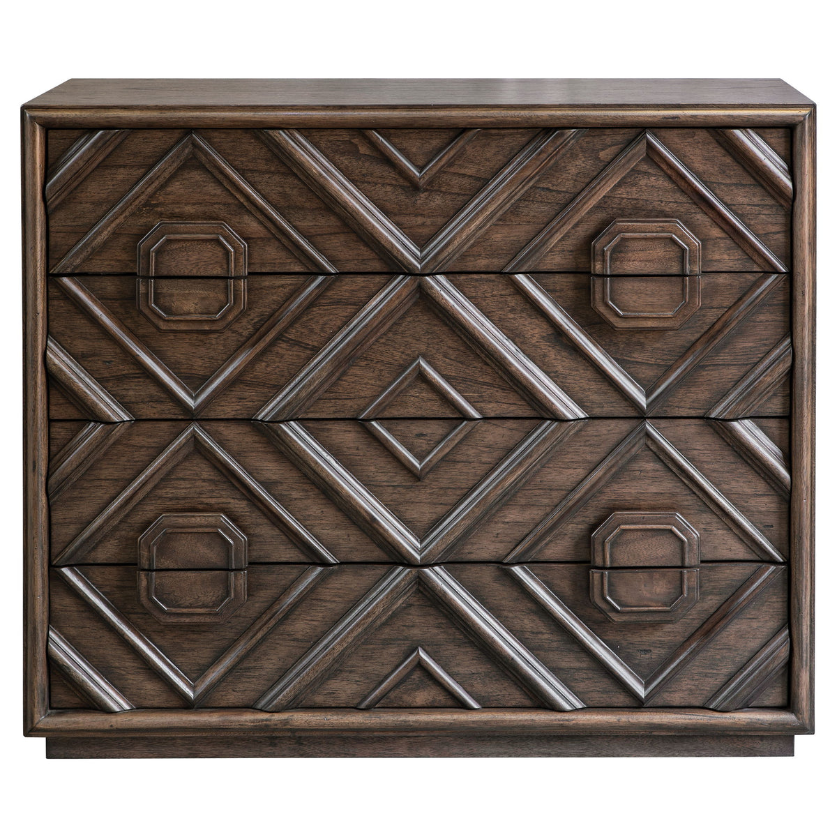 Mindra Drawer Chest - Dark Brown by Uttermost - View 1