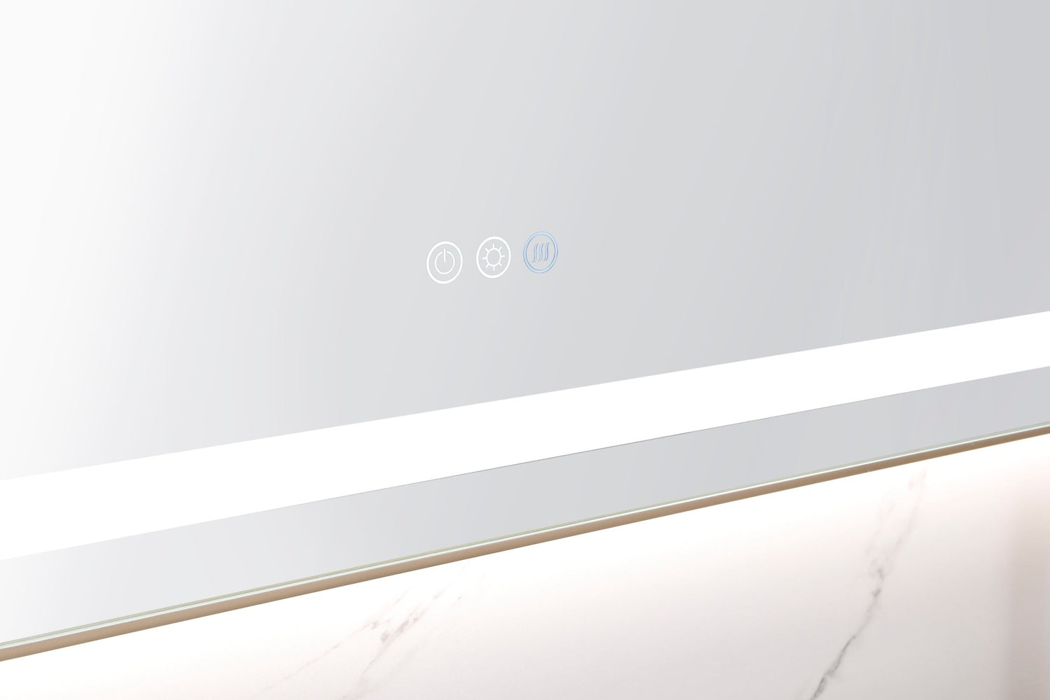 84in. W x 48in. H Oversized Rectangular Black Framed LED Mirror Anti - Fog Dimmable Wall Mount Bathroom Vanity Mirror HD Wall Mirror Kit For Gym And Dance Studio 48X 72Inches With Safety Ba | Home Elegance USA